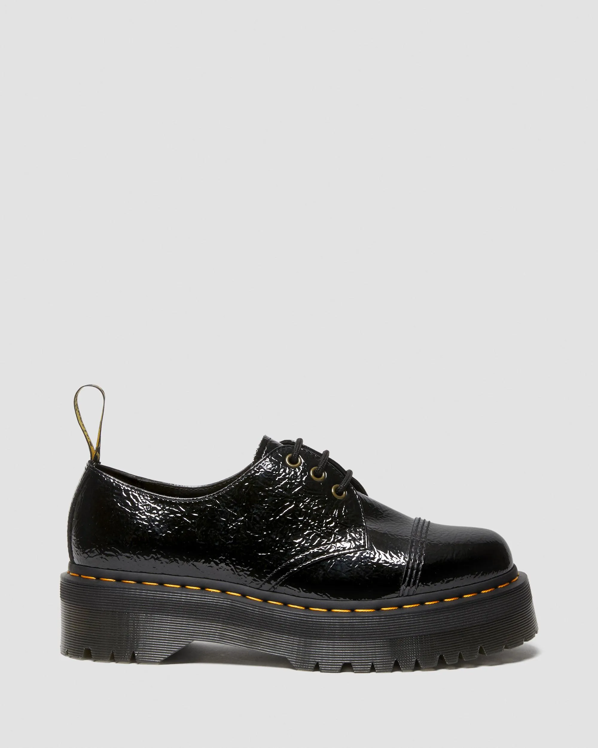 Zapatos con plataforma 1461 Quad en charol 